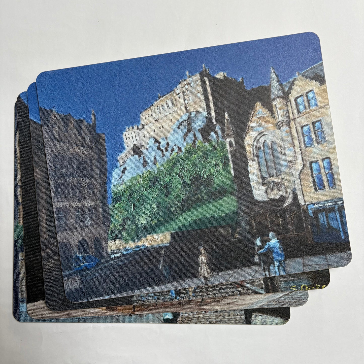 Edinburgh Dining Set - 4 Placemats & 4 Coasters