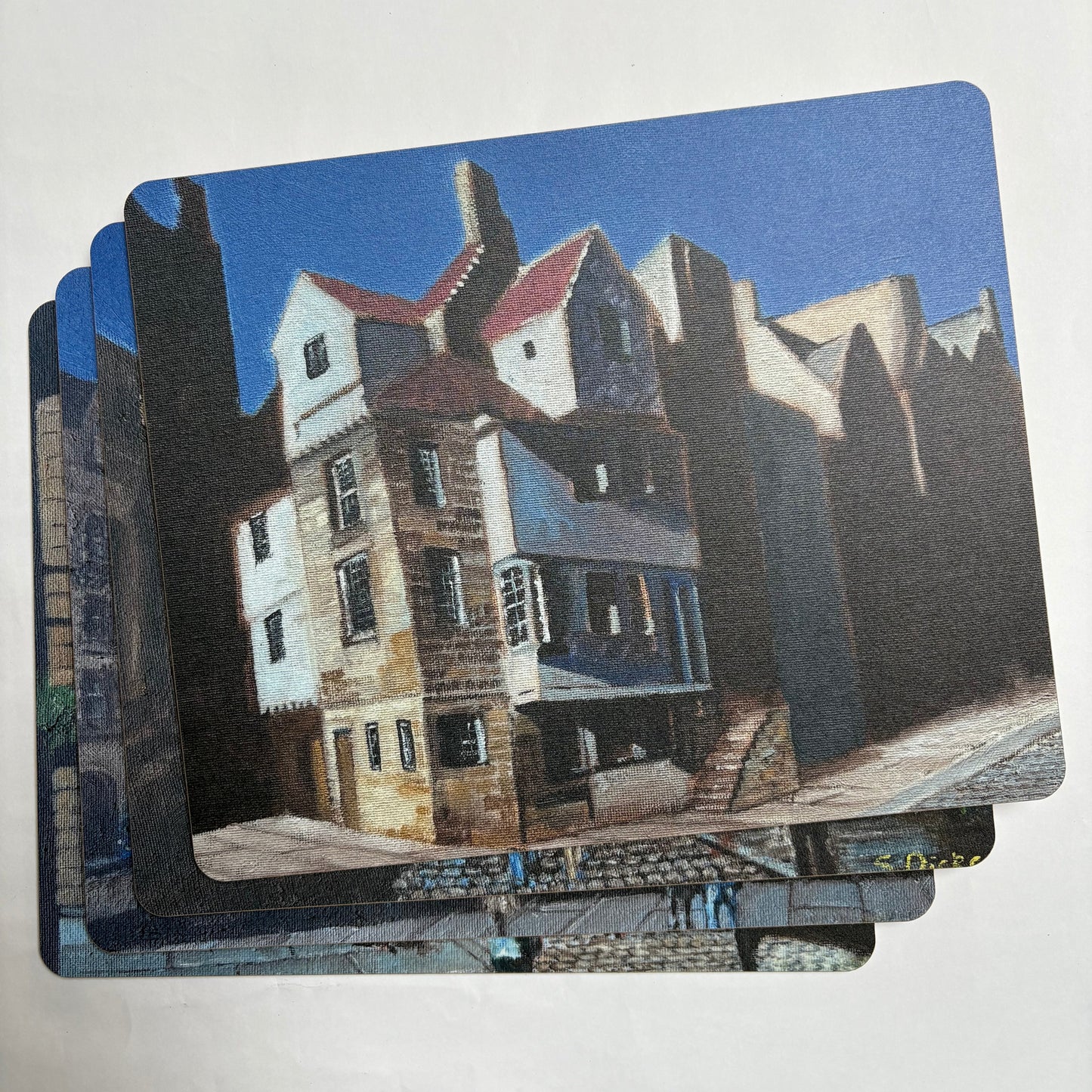 Edinburgh Dining Set - 4 Placemats & 4 Coasters