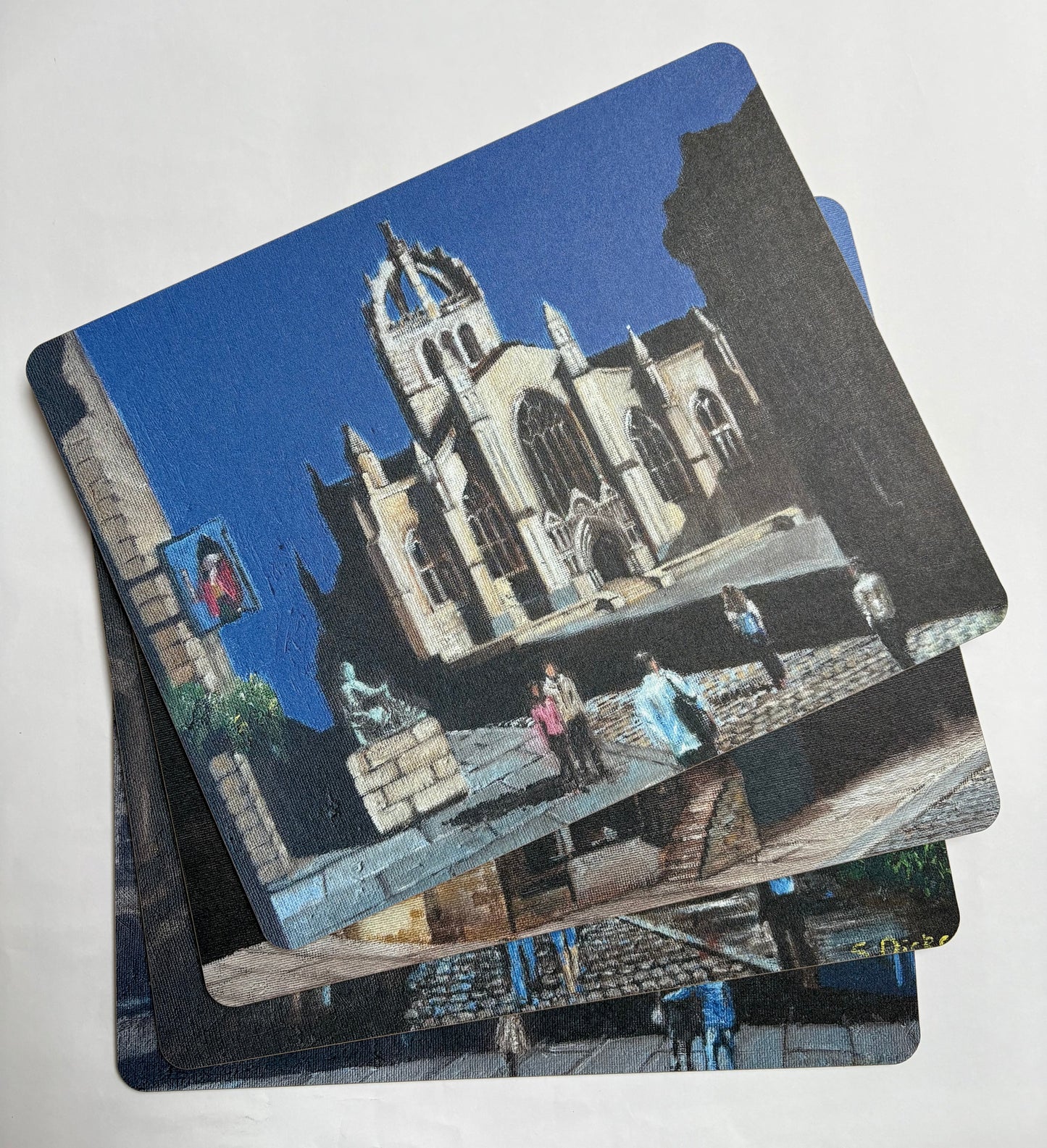 Edinburgh Dining Set - 4 Placemats & 4 Coasters
