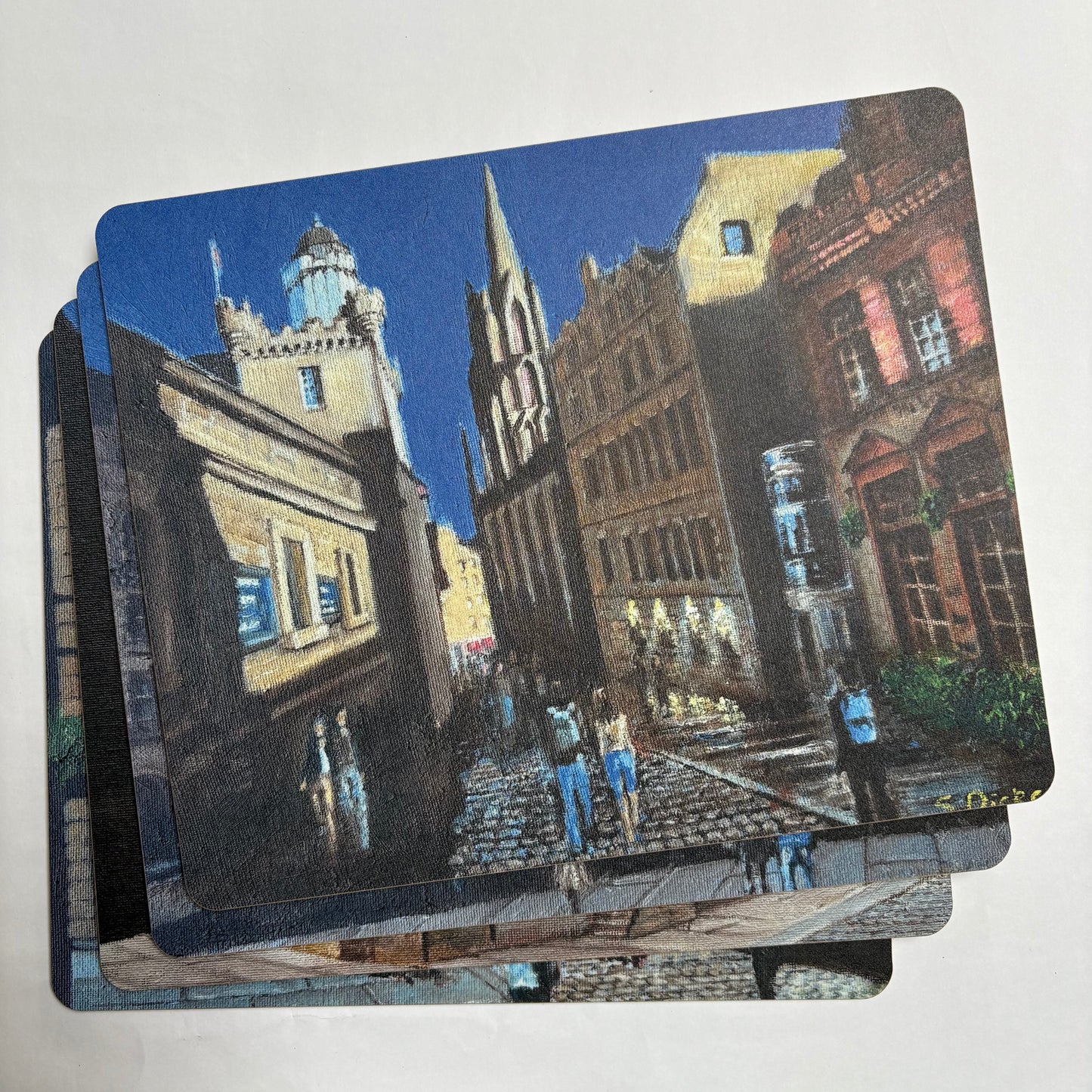 Edinburgh Dining Set - 4 Placemats & 4 Coasters