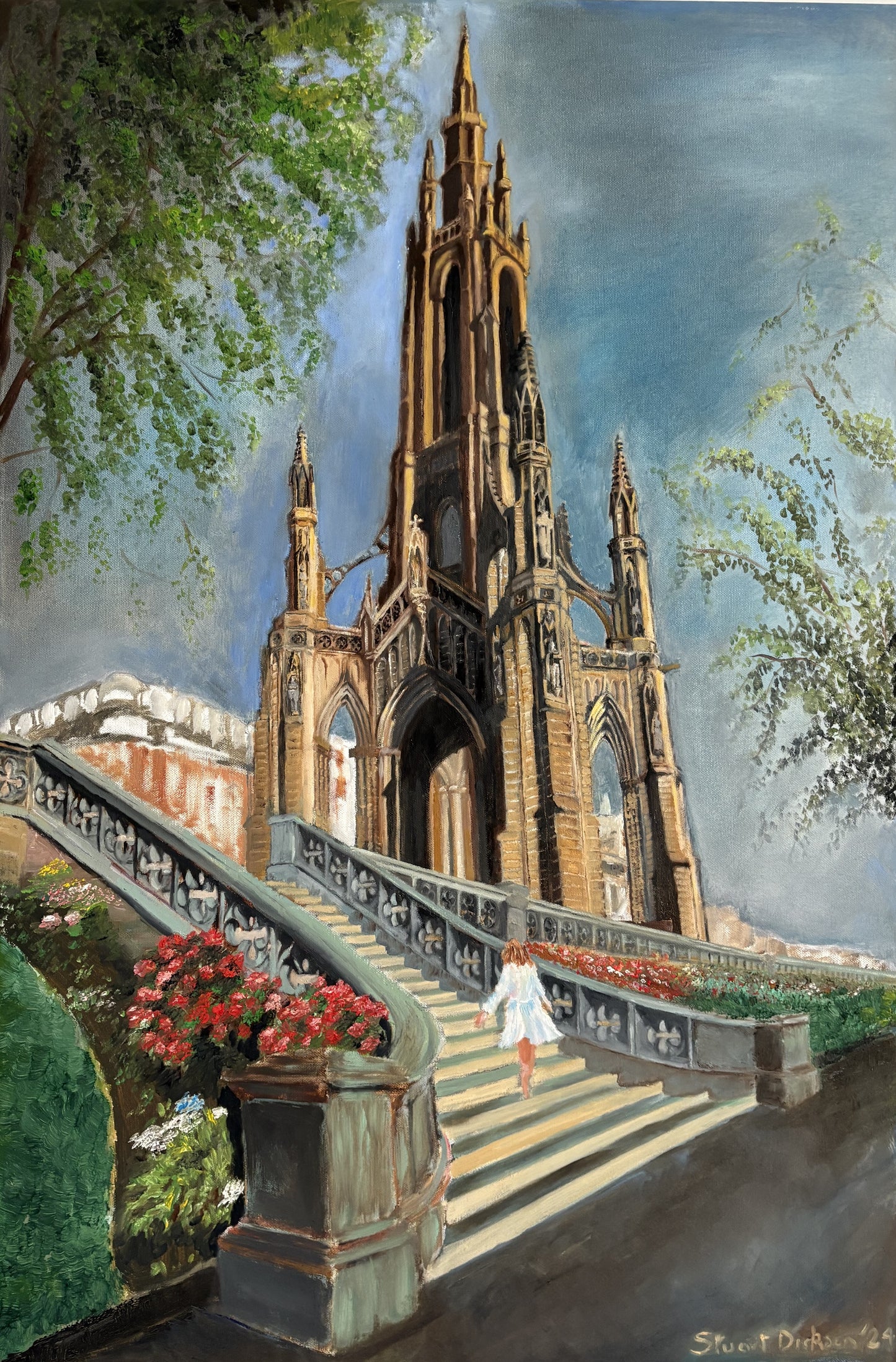Scott Monument - Pack of 5 A5 Greetings Cards